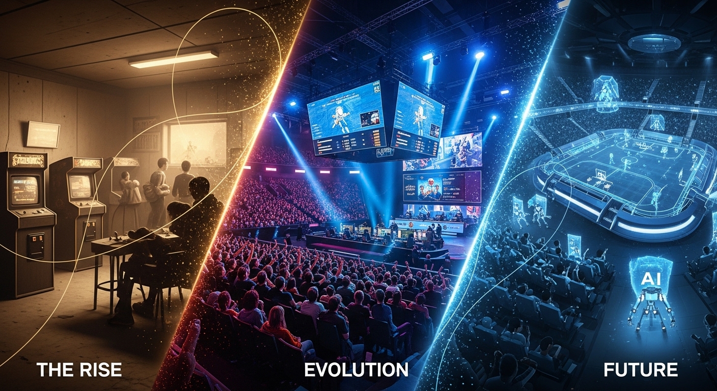 The Rise and Evolution of Esports: From Hobby to Global Phenomenon